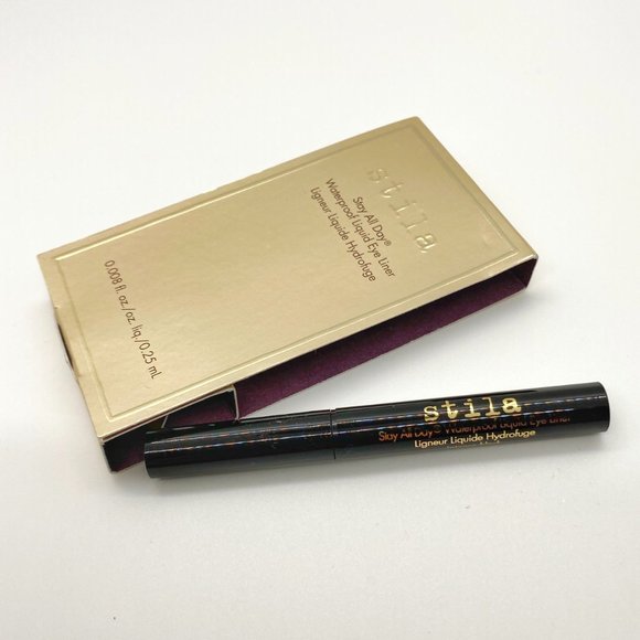 STILA Stay All Day Waterproof Liquid Eyeliner NIB - Picture 3 of 15